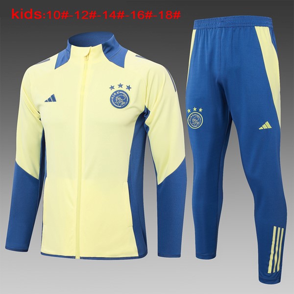 Bambino Giacca Ajax 2024-2025 Giallo 3